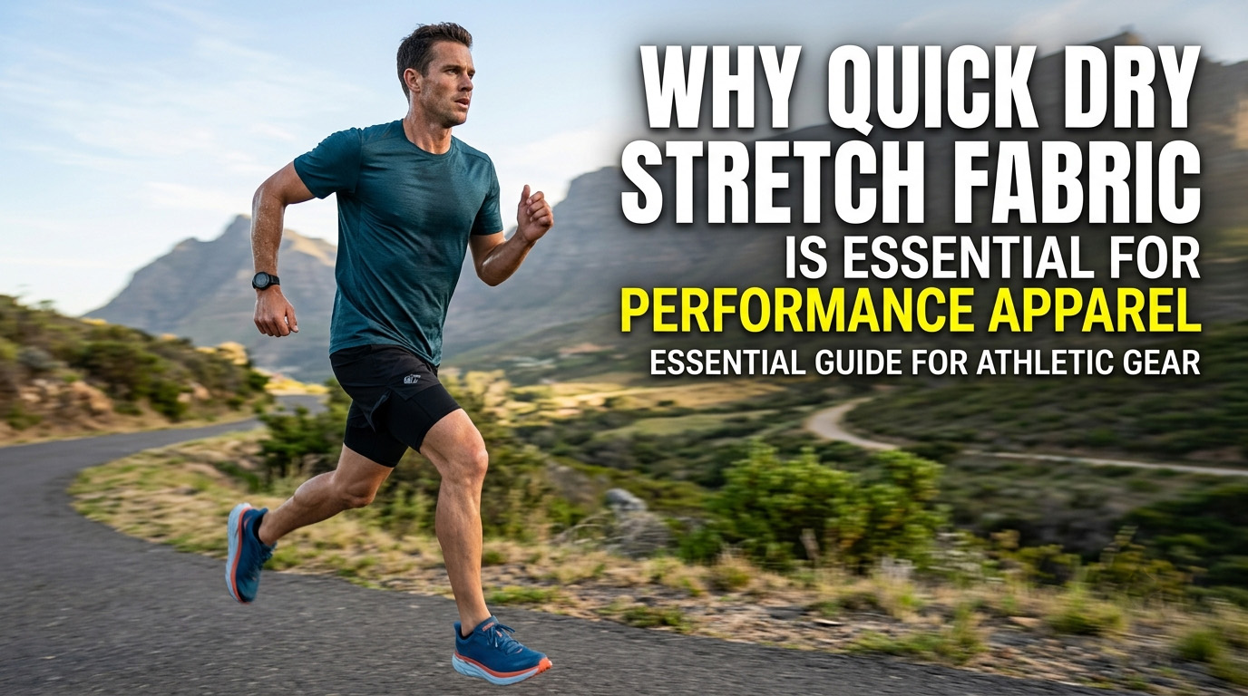 Γιατί το Quick Dry Stretch Fabric είναι απαραίτητο για ένδυση απόδοσης