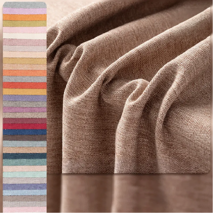 Γιατί να επιλέξετε Faux Linen Curtain Fabric