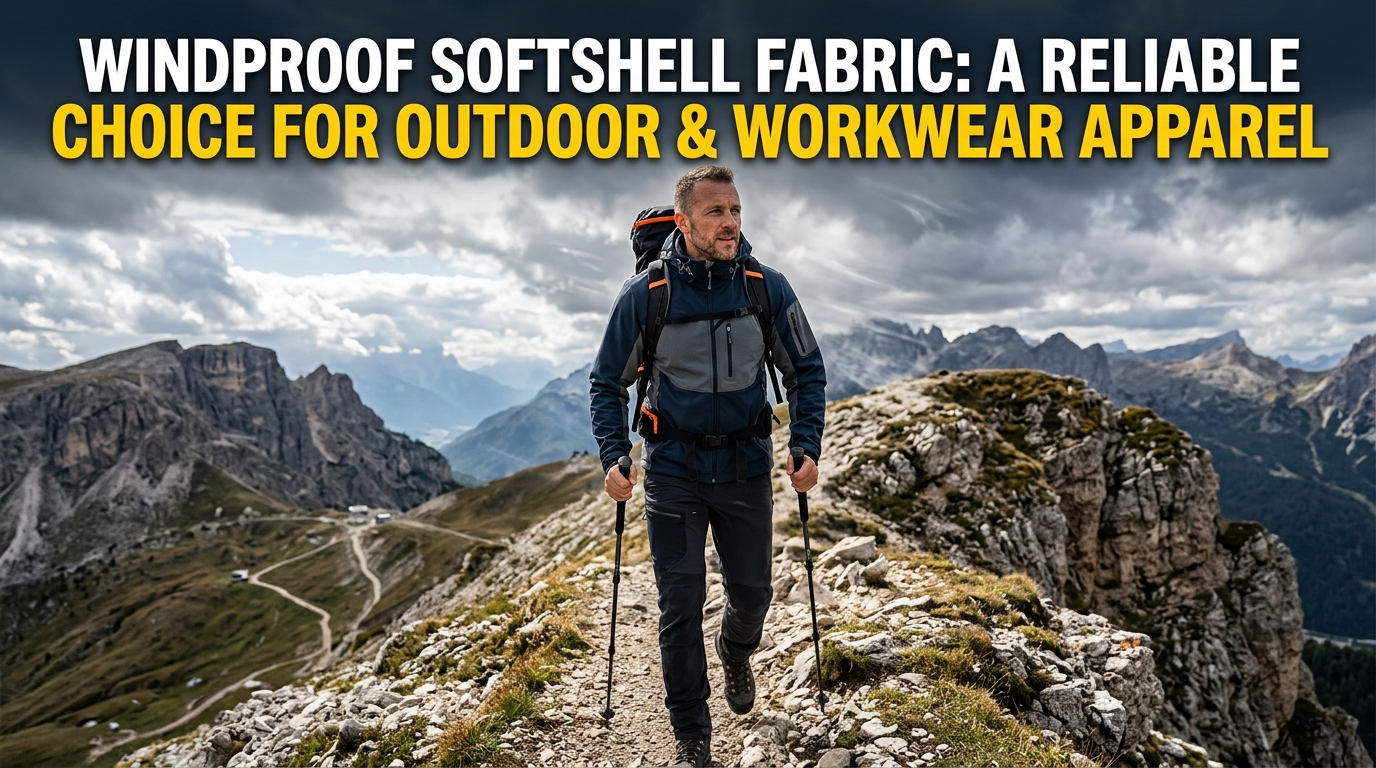 Αντιανεμικό ύφασμα Softshell: Μια αξιόπιστη επιλογή για ρούχα για εξωτερικούς χώρους και ρούχα εργασίας