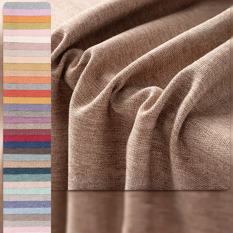 Faux λινό ύφασμα κουρτίνας