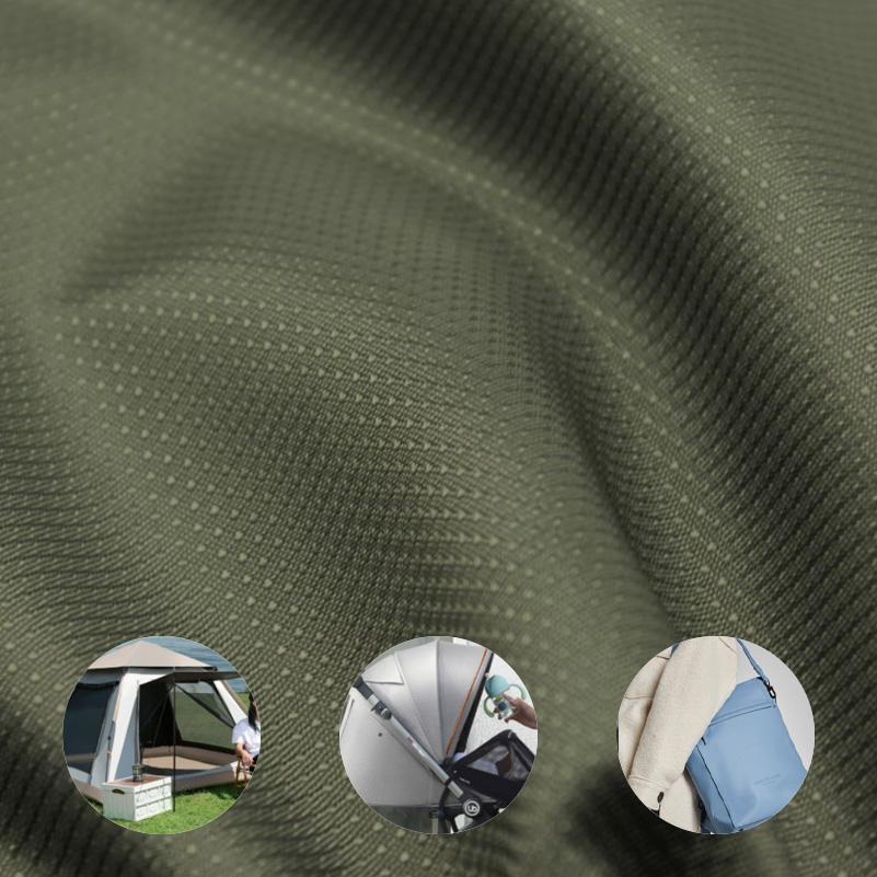 Πολυεστερικό ύφασμα Jacquard Oxford