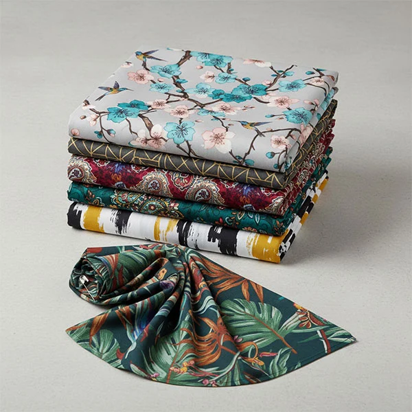 Ύφασμα επένδυσης από πολυεστέρα εμπριμέ βισκόζης Ύφασμα επένδυσης από πολυεστέρα εμπριμέ βισκόζης